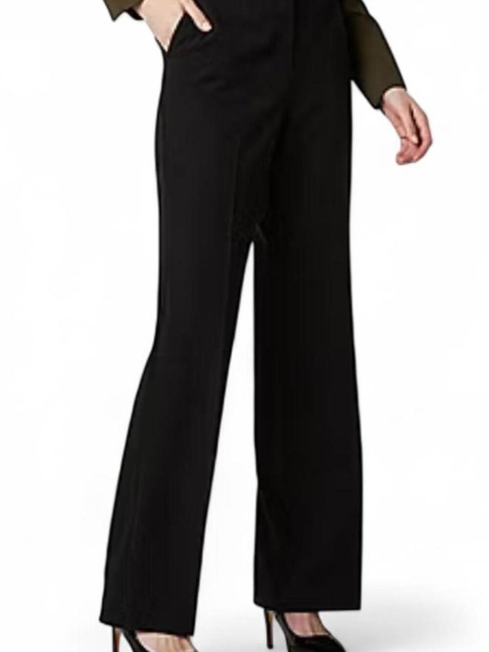 New York & Company Women's Black Tailored trousers size 12